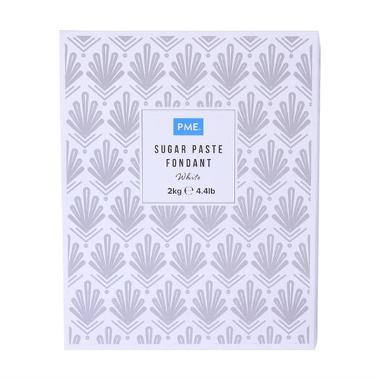 PME Sugar Paste Fondant White 2kg hu310