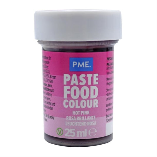 PME Concentrated Paste Food Colour - Hot Pink 25g hu314