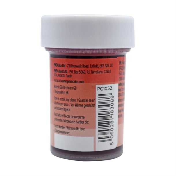PME Concentrated Paste Food Colour - Berry Red 25g hu316