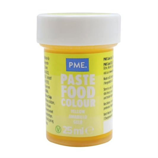 PME Concentrated Paste Food Colour - Sunny Yellow 25g hu318