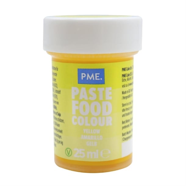 PME Concentrated Paste Food Colour - Sunny Yellow 25g hu318