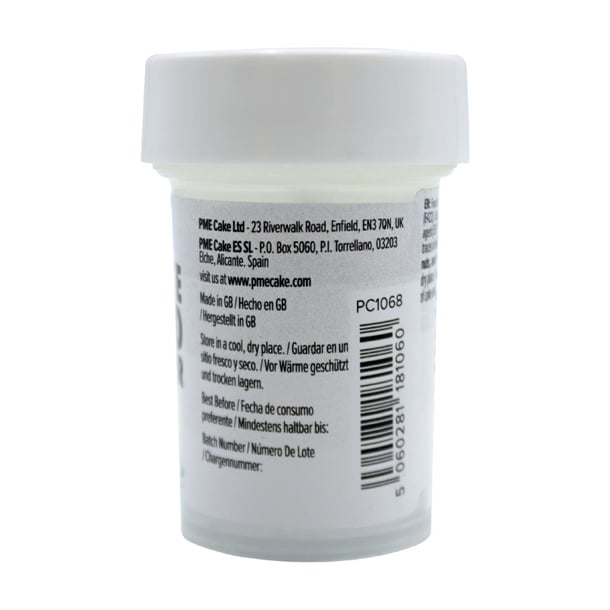 PME Concentrated Paste Food Colour - Arctic White 25g hu320