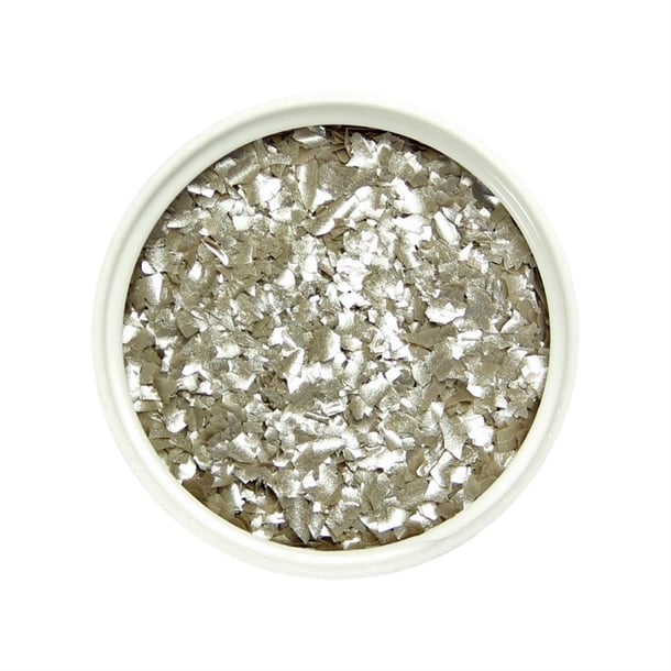 PME Glitter Flakes 7.1g - Silver hu328