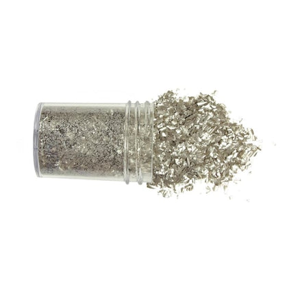 PME Glitter Flakes 7.1g - Silver hu328