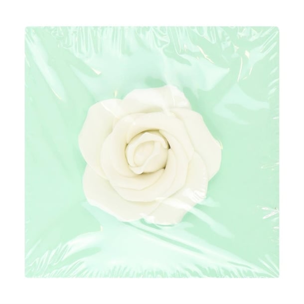 PME White Sugar Rose 90mm hu357