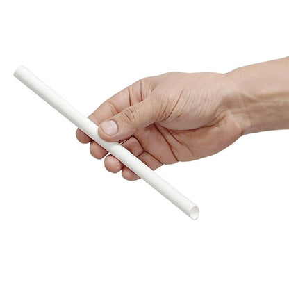 Fiesta Compostable Bubble Tea Straw White 12x210mm (150 Pack) hu369