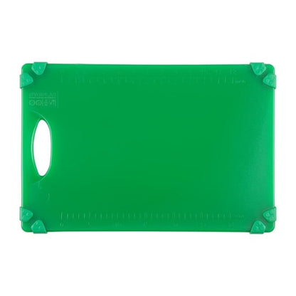 Hygiplas Commercial Grip Chopping Board Green 458x306mm hw004