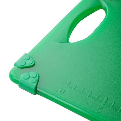 Hygiplas Commercial Grip Chopping Board Green 458x306mm hw004