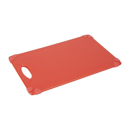 Hygiplas Commercial Grip Chopping Board Red 458x306mm hw005