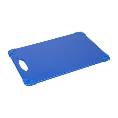 Hygiplas Commercial Grip Chopping Board Blue 458x306mm hw006