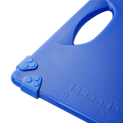 Hygiplas Commercial Grip Chopping Board Blue 458x306mm hw006