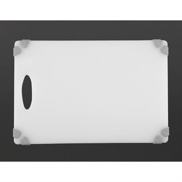 Hygiplas Commercial Grip Chopping Board White 458x306mm hw008