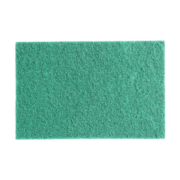 Jantex Green 100% Recycled Scouring Pads 9x6" (10 Pack) hw010