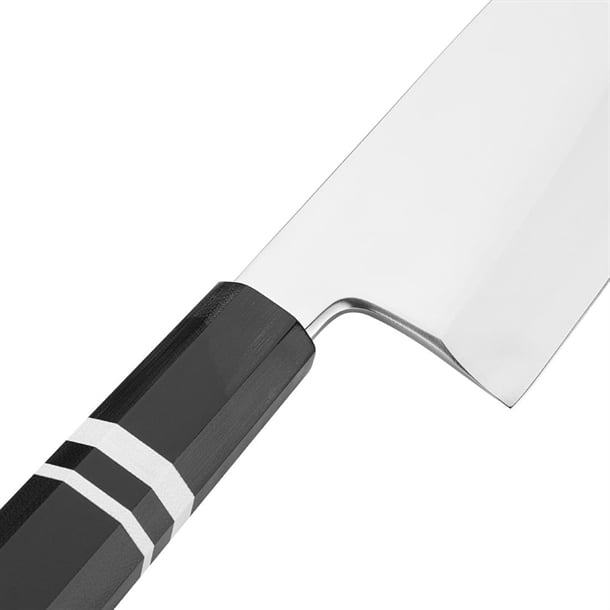 Vogue Tsuki Series 9 Deba Knife Black 15cm hw014