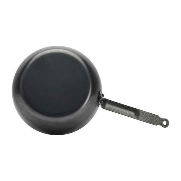 De Buyer Blue Carbon Steel Deep Round Pan 24cm jb994