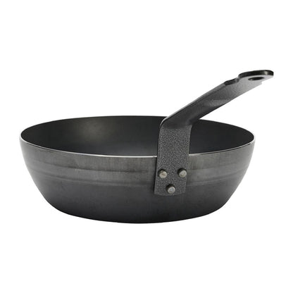 De Buyer Blue Carbon Steel Deep Round Pan 24cm jb994