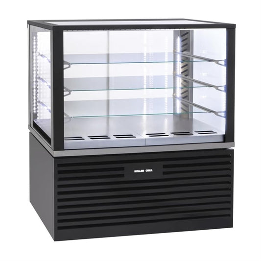 Roller Grill Free Standing Heated Display Cabinet Black FSH1200 hw173