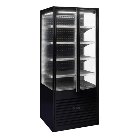 Roller Grill Self Serve Refrigerated Display Cabinet Black p_hw179