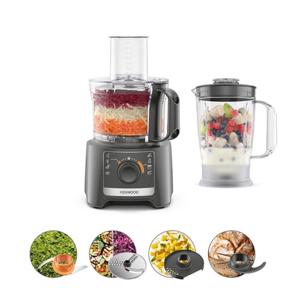 Kenwood MultiPro Compact Food Processor & Blender FDP31.170GY hw196