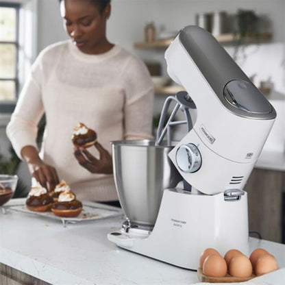 Kenwood Titanium Chef Baker Stand Mixer White XL KVL65.001WH hw199