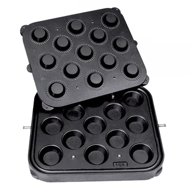 Cook-Matic Plates Big Round Festooned Removable Plates 13 hw225