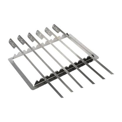 Kasai Konro Skewer Rack & 6 Skewers for Little Konro Grill SVT-16054 hw435