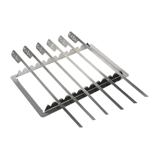 Kasai Konro Skewer Rack & 6 Skewers for Little Konro Grill SVT-16054 hw435