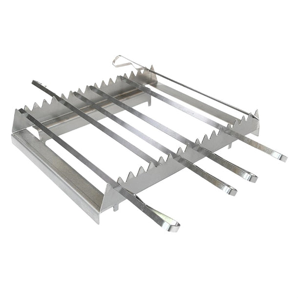 Bertha Skewer Rack with 6 Skewers for Bertha Original & Inflorescence Ovens BER-16006 hw485
