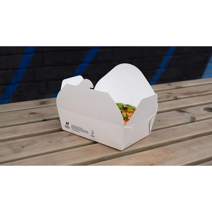Notpla Large Takeaway Boxes 1750ml - White (220 Pack) hw503
