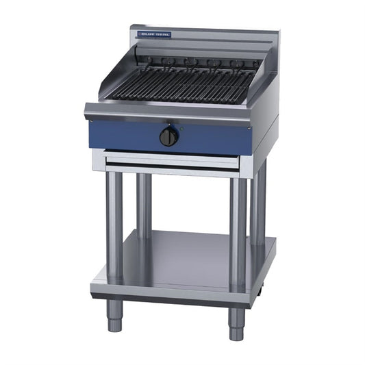 Blue Seal 600mm Electric Chargrill with Leg Stand UKE594D-L hw614