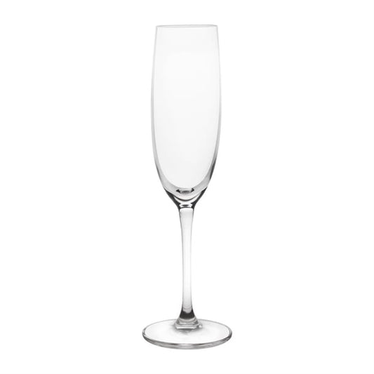 Olympia Novello Crystal Champagne Flutes 180ml (6 Pack) hw653