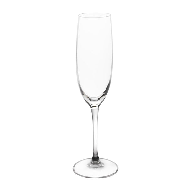 Olympia Novello Crystal Champagne Flutes 180ml (6 Pack) hw653