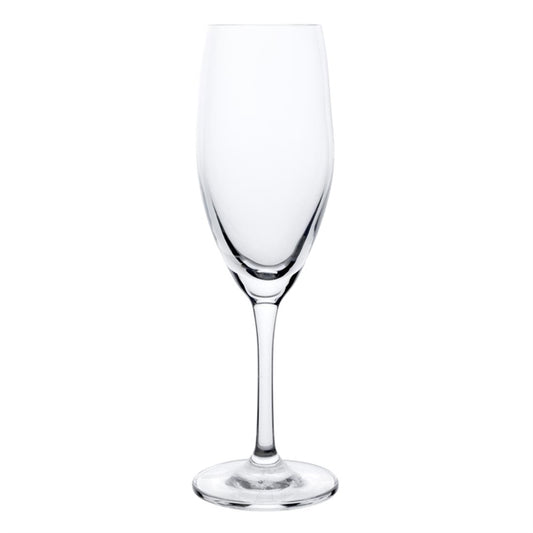 Olympia Cantina Champagne Flute Glasses Crystal 195ml/6.59oz (6 Pack) hw657