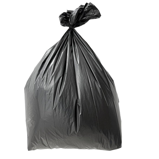 Jantex Heavy Duty Bin Bags Black 120Ltr (100 Pack) hw687