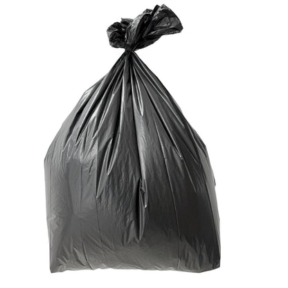Jantex Heavy Duty Bin Bags Black 120Ltr (100 Pack) hw687