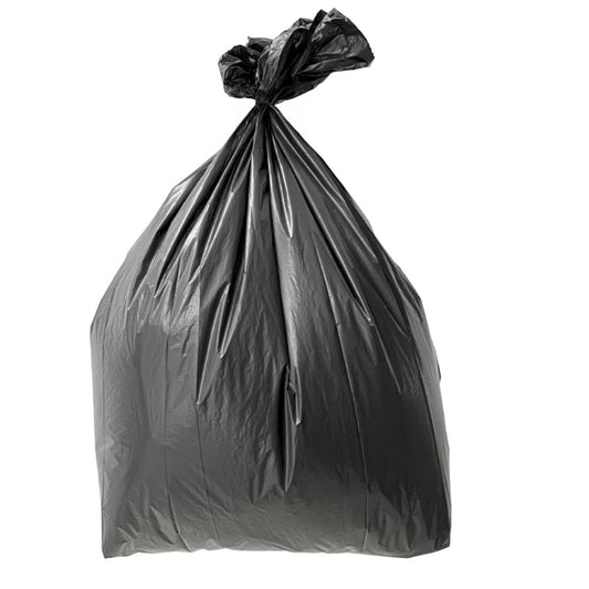 Jantex Heavy Duty Bin Bags Black 120Ltr (100 Pack) hw687