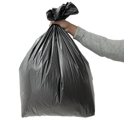 Jantex Heavy Duty Bin Bags Black 120Ltr (100 Pack) hw687