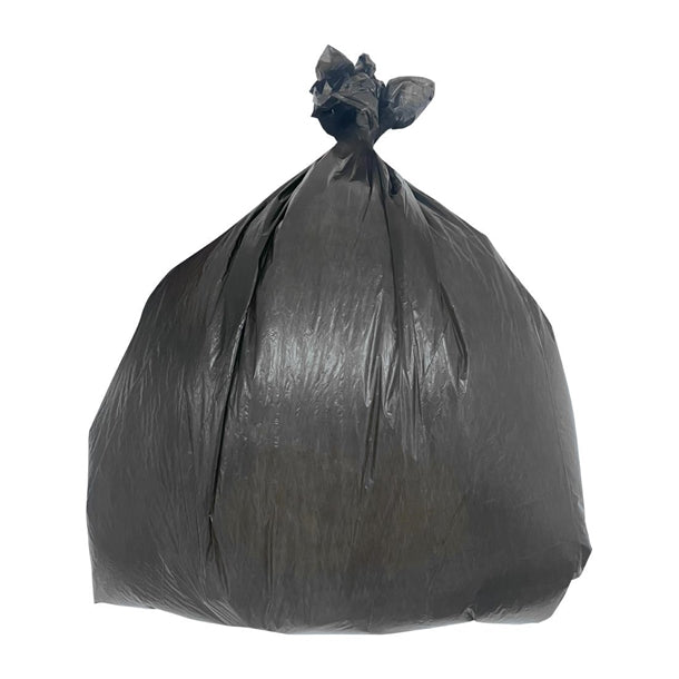 Jantex Light Duty Bin Bags Black 40Ltr (200 Pack) hw689