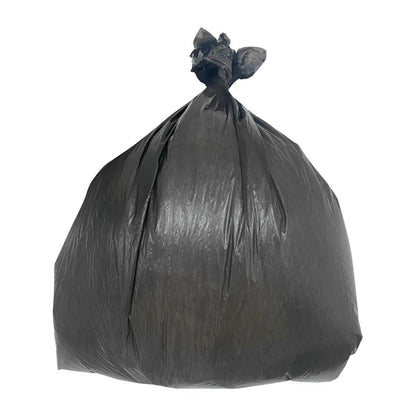 Jantex Light Duty Bin Bags Black 40Ltr (200 Pack) hw689