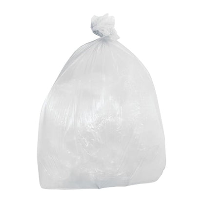 Jantex Light Duty Bin Bags Clear 80Ltr (200 Pack) hw690