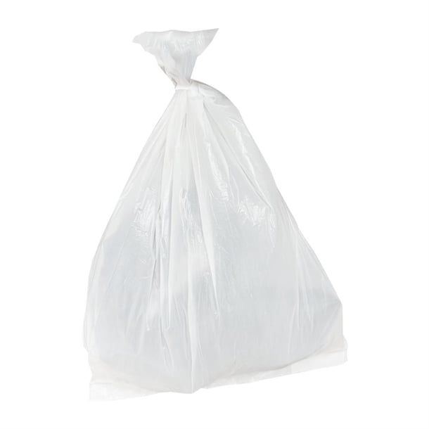 Jantex Medium Duty Bin Bags White 50Ltr (200 Pack) hw693