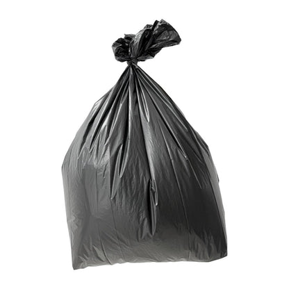 Jantex Medium Duty Bin Bags Black 80Ltr (200 Pack) hw695