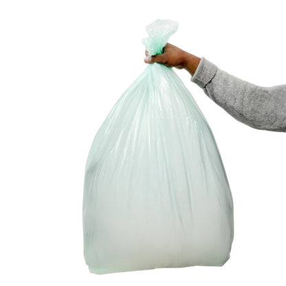Jantex Medium Duty Bin Bags Green 80Ltr (200 Pack) hw697