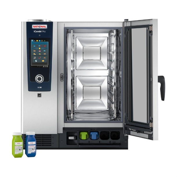 Rational iCombi Pro Combi Oven 10-1/1 Natural Gas iCare Autodose hw710