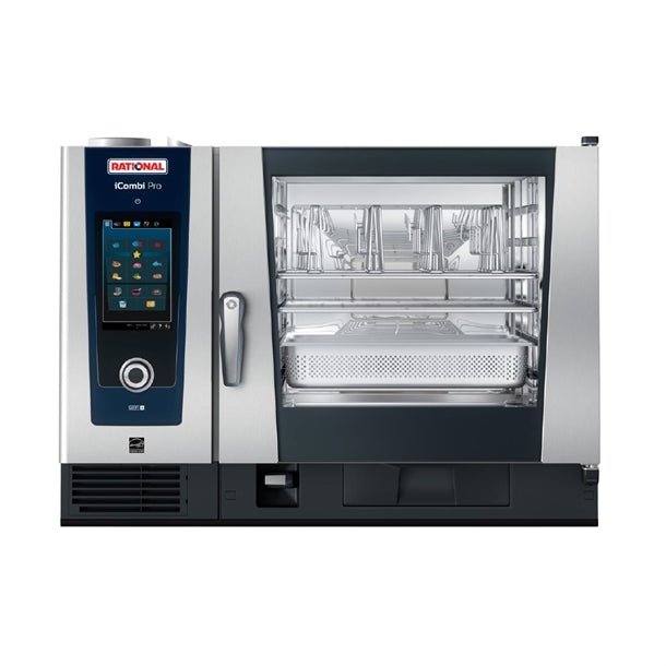 Rational iCombi Pro Combi Oven 6-2/1 Natural Gas iCare Autodose hw708