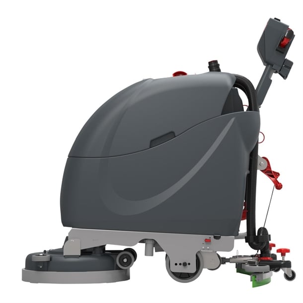 Numatic Mid Sized Cordless Scrubber Dryer TBL4045 with 2xNX1K Batteries hw764