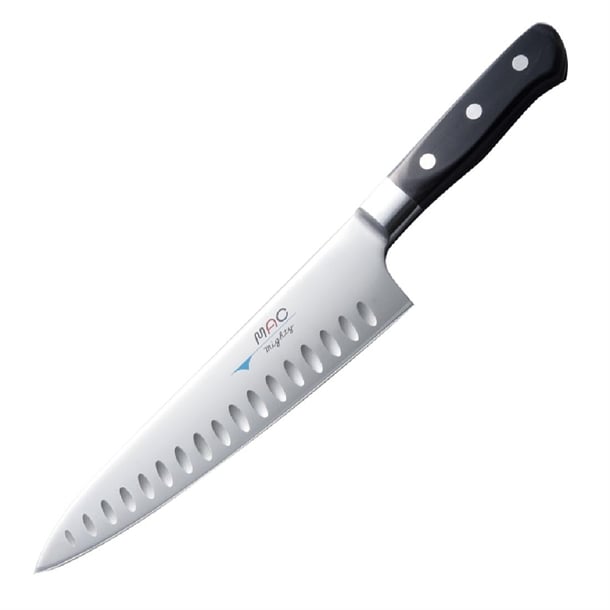 Mac Professional Gyuto Chef Knife with Dimple MTH-80 Black 20cm hw812