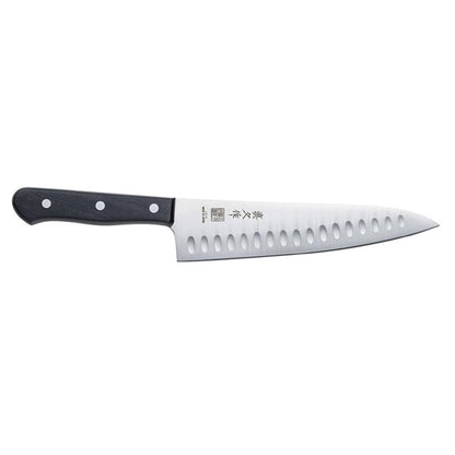 Mac Chef Series Gyuto Chef Knife with Dimple TH-80 Black 20cm hw822