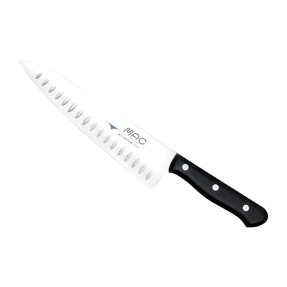 Mac Chef Series Gyuto Chef Knife with Dimple TH-80 Black 20cm hw822