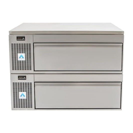 Adande 2 Drawer Rear Engine Fridge Freezer VCS2/LT hw863